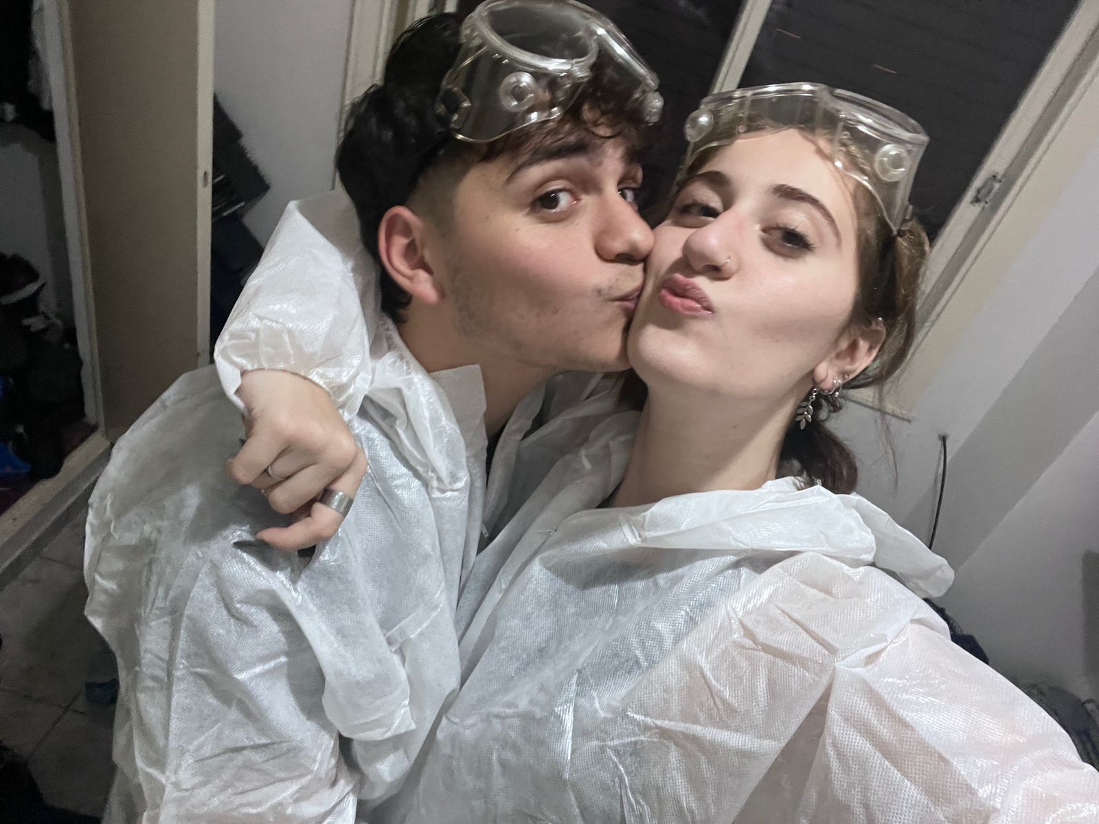 Abrazados con amor